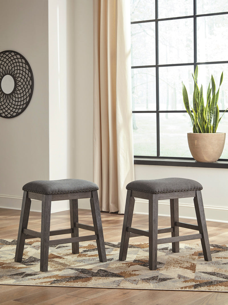 Caitbrook Gray 5 - Piece Counter Height Set w/ Stools - DMV FurnitureCounter Height Set