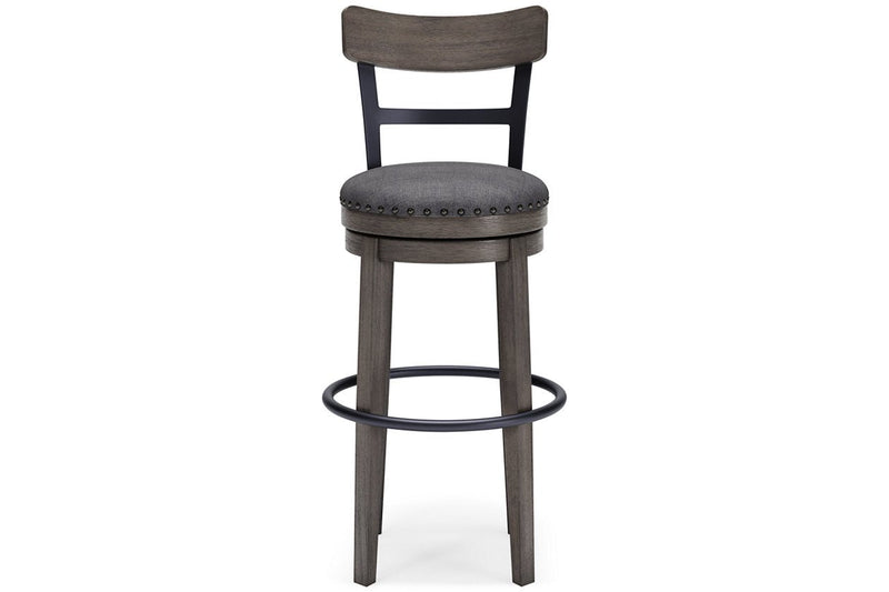 Caitbrook Gray Bar Height Bar Stool - DMV FurnitureBarstool