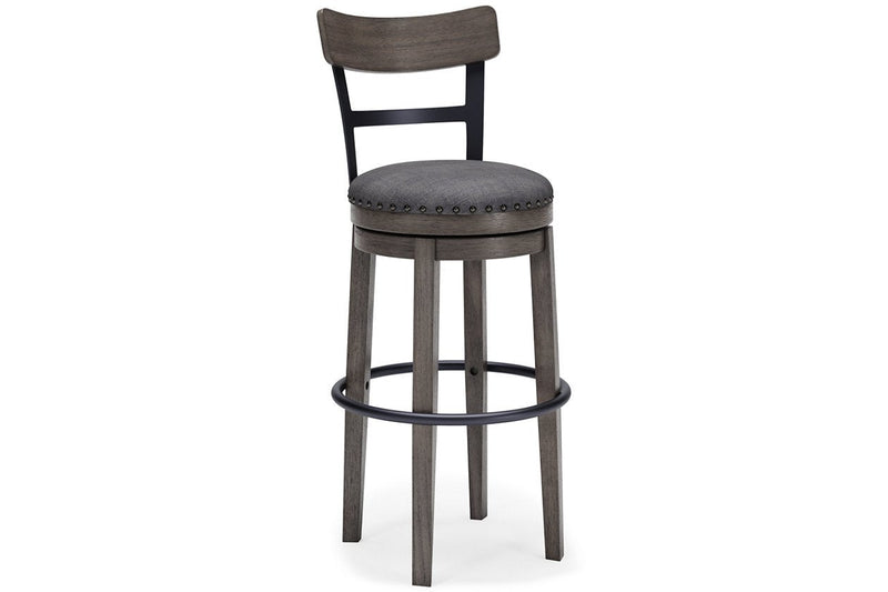 Caitbrook Gray Bar Height Bar Stool - DMV FurnitureBarstool