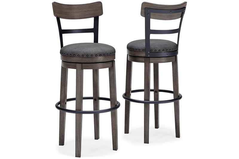 Caitbrook Gray Bar Height Bar Stool - DMV FurnitureBarstool