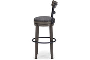 Caitbrook Gray Bar Height Bar Stool - DMV FurnitureBarstool