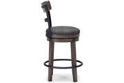 Caitbrook Gray Counter Height Bar Stool - DMV FurnitureBarstool