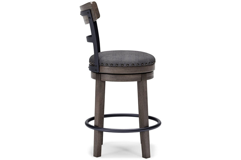 Caitbrook Gray Counter Height Bar Stool - DMV FurnitureBarstool