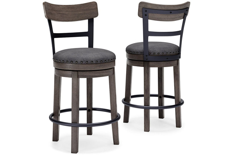Caitbrook Gray Counter Height Bar Stool - DMV FurnitureBarstool