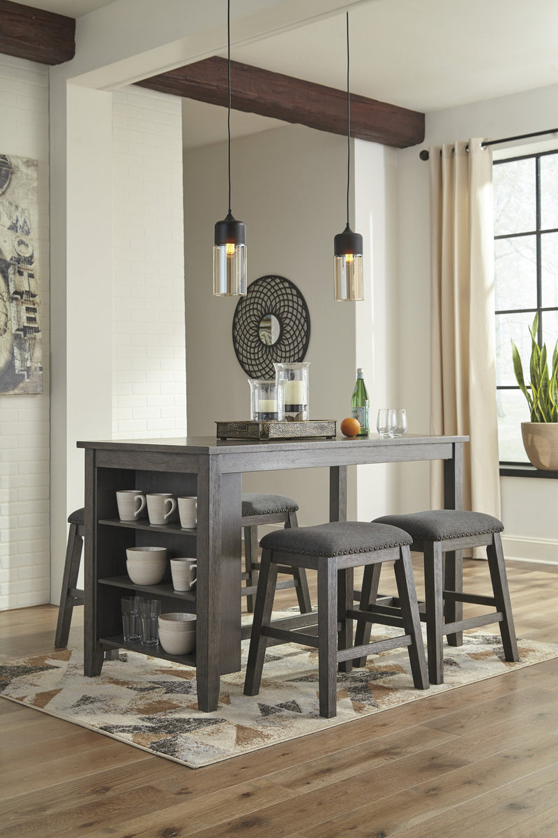 Caitbrook Gray Counter Height Set - DMV FurnitureCounter Height Set