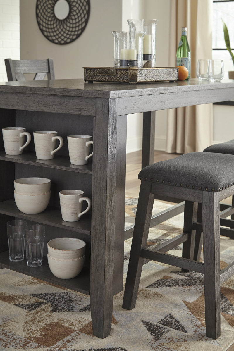 Caitbrook Gray Counter Height Set - DMV FurnitureCounter Height Set