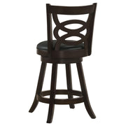 Calecita Wood Swivel Counter Stool Cappuccino (Set of 2) - 101929