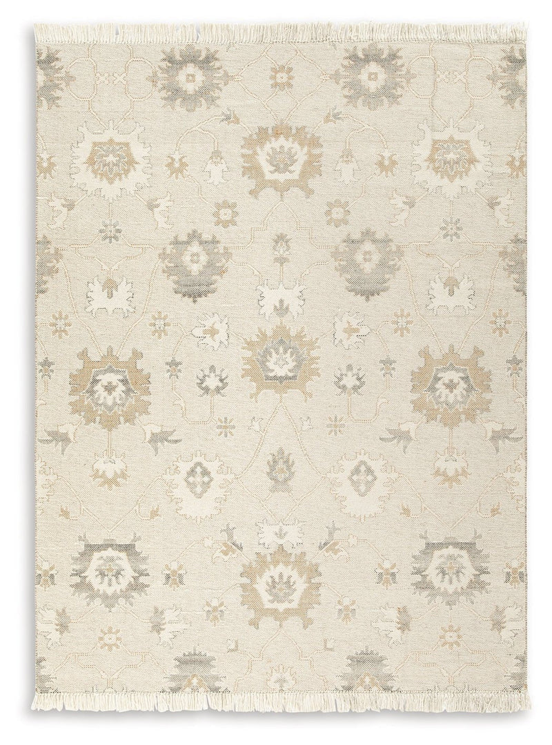 Calkin Linen/Gray/Caramel 8' x 10' Rug - R406391