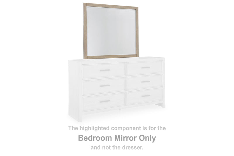 Calmoro Gray Bedroom Mirror - B602-36