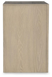 Calmoro King Bookcase Bed with Dresser and Nightstand in Gray - PKG021331