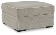Calnita 2-Piece Sectional with Ottoman in Sisal - PKG015792