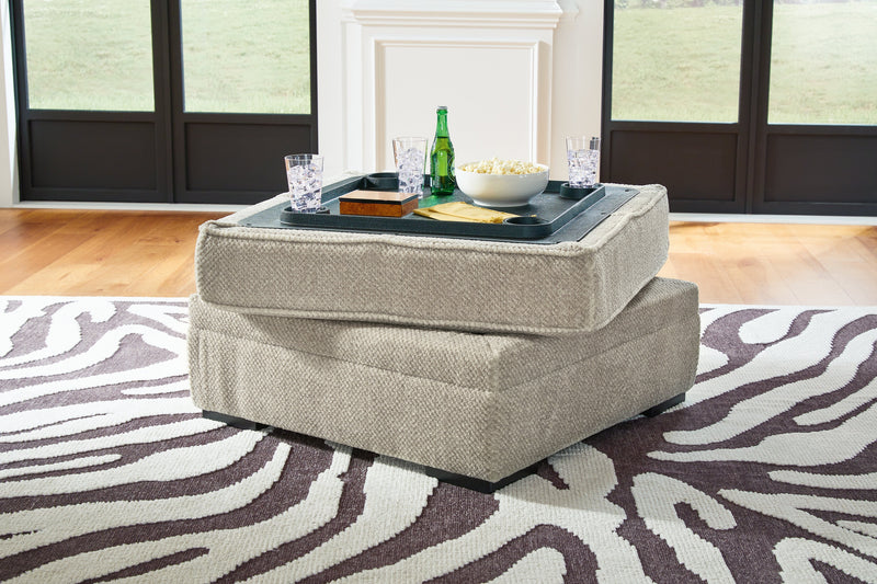 Calnita Ottoman With Storage - DMV FurnitureOttoman