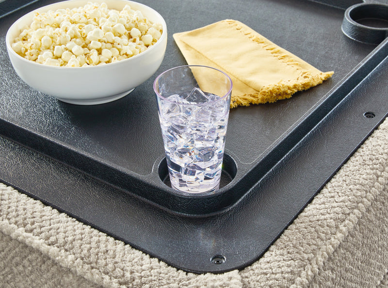 Calnita Ottoman With Storage - DMV FurnitureOttoman