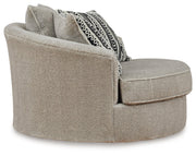 Calnita Oversized Swivel Accent Chair - DMV FurnitureChair