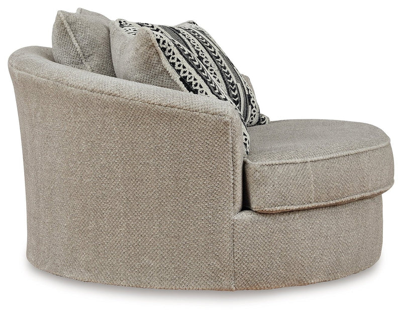 Calnita Oversized Swivel Accent Chair - DMV FurnitureChair