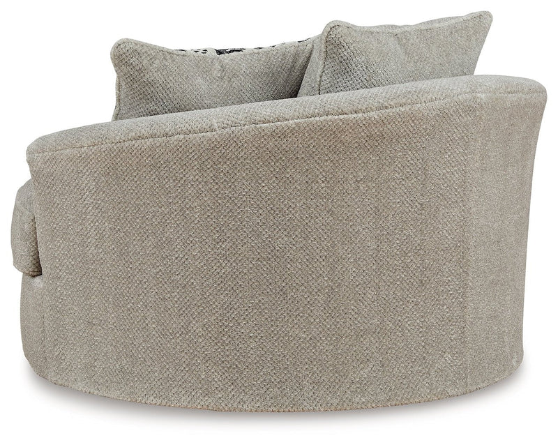 Calnita Oversized Swivel Accent Chair - DMV FurnitureChair