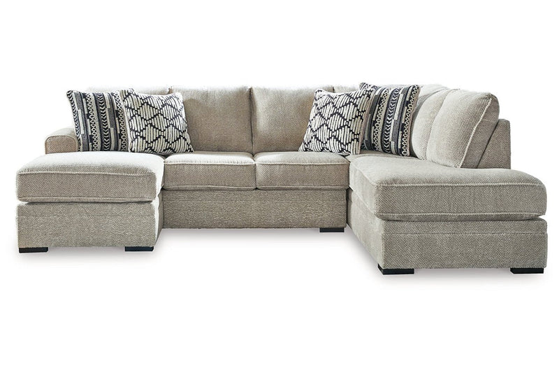 Calnita Sisal 2 - Piece RAF Chaise Sectional - DMV FurnitureSectional
