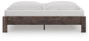 Calverson Brown King Platform Bed - EB3660-114