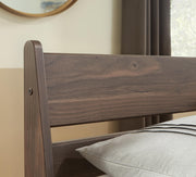 Calverson Full Panel Headboard, Dresser and 2 Nightstands in Mocha - PKG017844