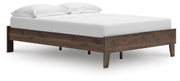Calverson Full Platform Bed, Dresser, Chest and 2 Nightstands in Mocha - PKG017837
