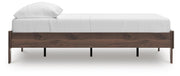 Calverson Full Platform Bed, Dresser, Chest and 2 Nightstands in Mocha - PKG017837