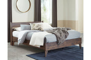 Calverson Mocha Full Panel Platform Bed - DMV FurnitureFull Bed