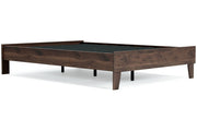 Calverson Mocha Full Platform Bed - DMV FurnitureFull Bed