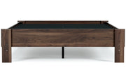 Calverson Mocha Full Platform Bed - DMV FurnitureFull Bed