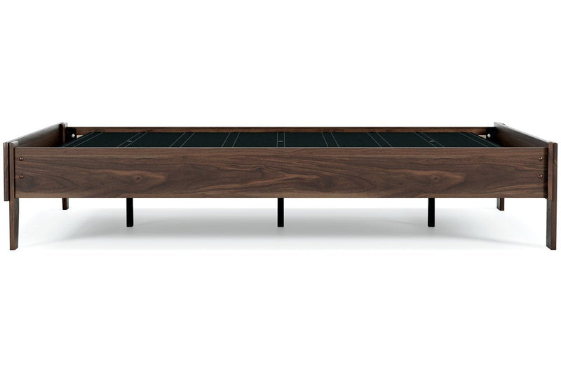 Calverson Mocha Full Platform Bed - DMV FurnitureFull Bed