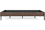 Calverson Mocha Queen Platform Bed - DMV FurnitureQueen Bed