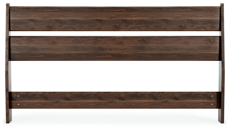 Calverson Queen Panel Headboard, Dresser and 2 Nightstands in Mocha - PKG017861