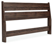 Calverson Queen Panel Headboard, Dresser and 2 Nightstands in Mocha - PKG017861