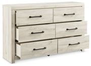 Cambeck Full Panel Bed with Dresser and Nightstand in Whitewash - PKG019212