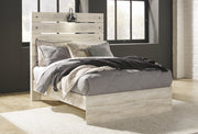 Cambeck Full Panel Bed with Dresser in Whitewash - PKG003037