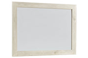 Cambeck Whitewash Bedroom Mirror - DMV FurnitureMirror