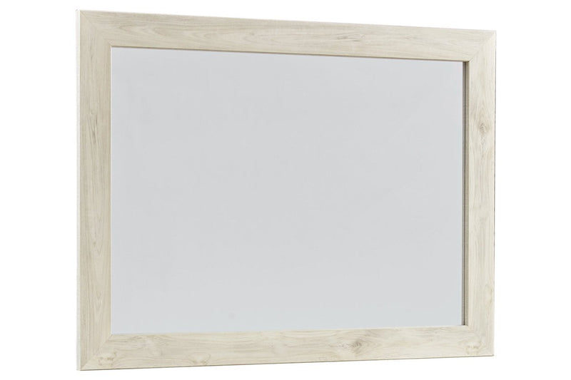 Cambeck Whitewash Bedroom Mirror - DMV FurnitureMirror