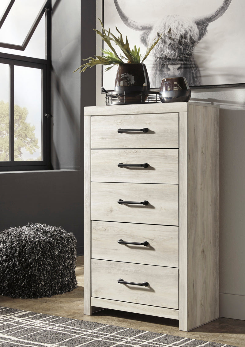Cambeck Whitewash Double Side Storage Platform Bedroom Set - DMV FurnitureBedroom Set