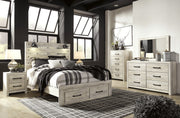 Cambeck Whitewash Footboard Storage Bedroom Set - DMV FurnitureBedroom Set