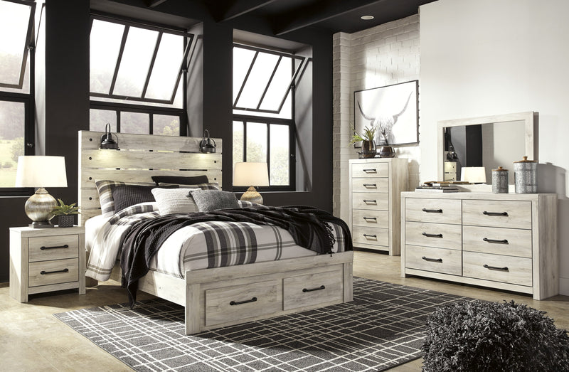 Cambeck Whitewash Footboard Storage Bedroom Set - DMV FurnitureBedroom Set