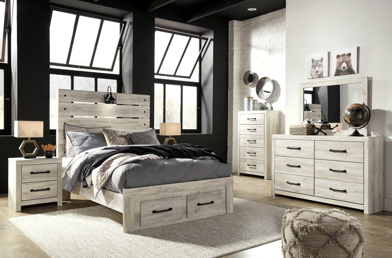 Cambeck Whitewash Footboard Storage Youth Bedroom Set - DMV FurnitureYouth Bedroom Set