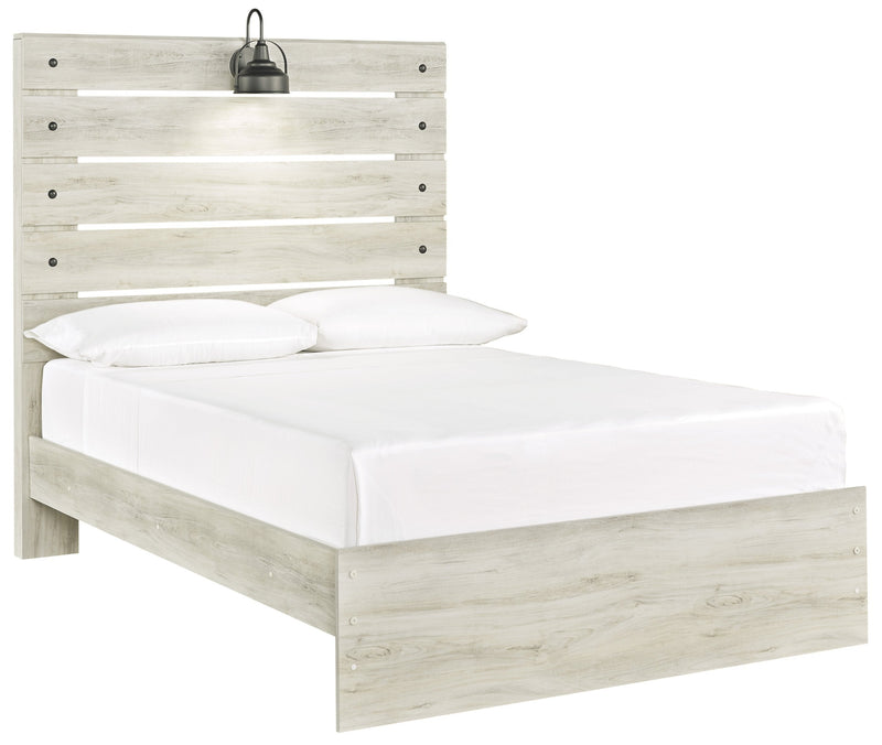 Cambeck Whitewash Full Panel Bed - DMV FurnitureFull Bed