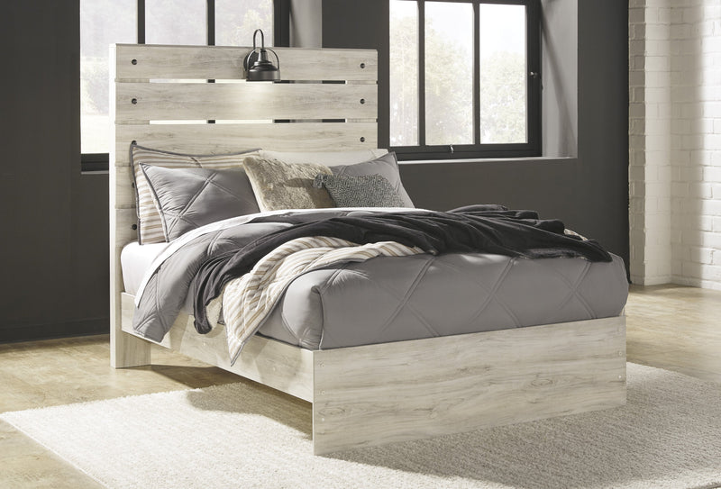 Cambeck Whitewash Full Panel Bed - DMV FurnitureFull Bed