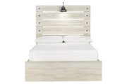 Cambeck Whitewash Full Panel Bed with 4 Storage Drawers - DMV FurnitureFull Bed