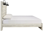 Cambeck Whitewash King Panel Bed - DMV FurnitureKing Bed