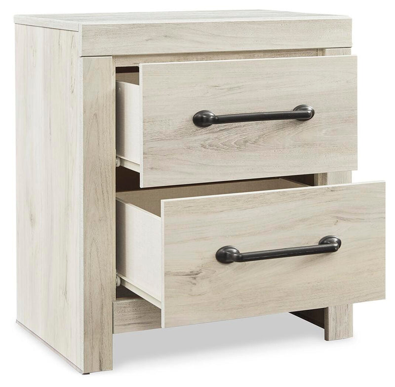 Cambeck Whitewash King Storage Bed, 2 Dressers, Mirror, and 2 Nightstands - B192B104