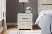 Cambeck Whitewash King Storage Bed, 2 Dressers, Mirror, and 2 Nightstands - B192B104