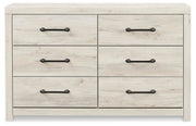 Cambeck Whitewash King Storage Bed, Dresser, Chest and 2 Nightstands - B192B107