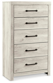 Cambeck Whitewash King Storage Bed, Dresser, Chest and 2 Nightstands - B192B107