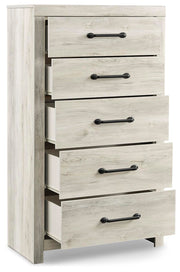 Cambeck Whitewash King Storage Bed, Dresser, Chest and 2 Nightstands - B192B107