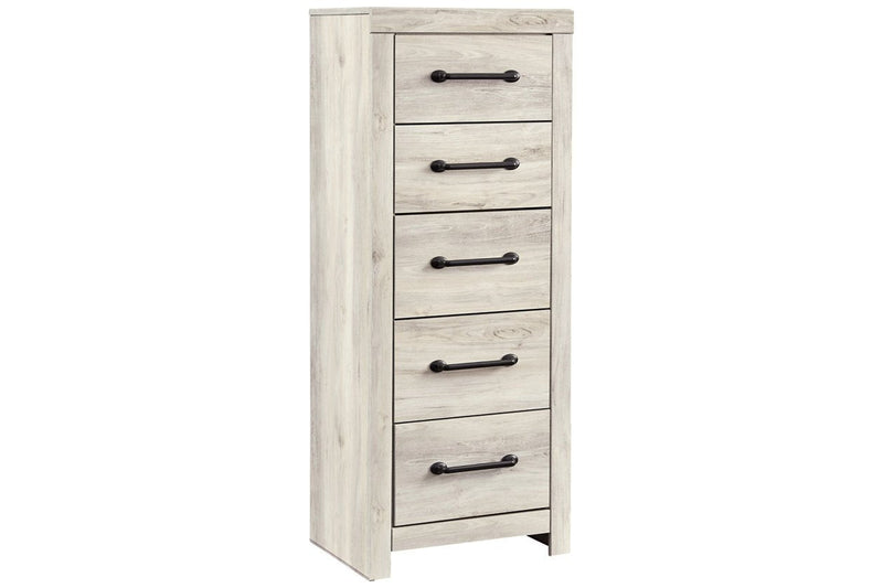 Cambeck Whitewash Narrow Chest of Drawers - DMV FurnitureChest